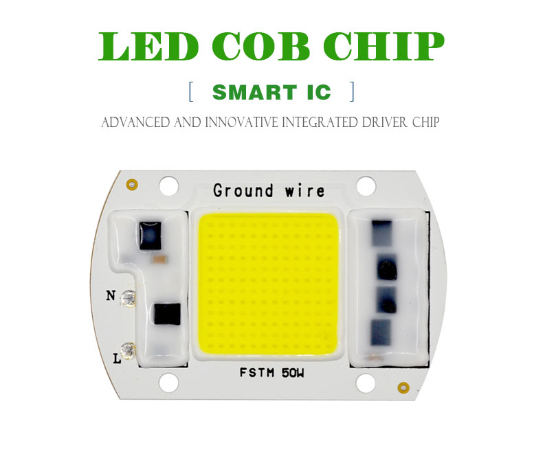 High Power LED Matrix For Projectors 15W 25W 35W 50W DIY Flood Light COB Smart IC Driver LED Diode Spotlight Outdoor Chip Lamp