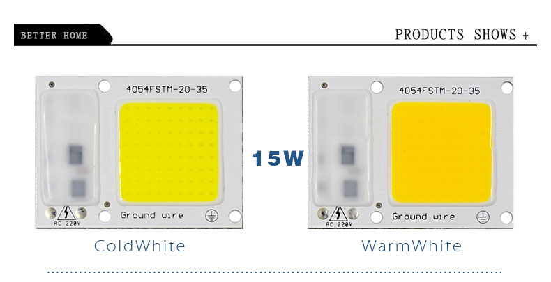 High Power LED Matrix For Projectors 15W 25W 35W 50W DIY Flood Light COB Smart IC Driver LED Diode Spotlight Outdoor Chip Lamp