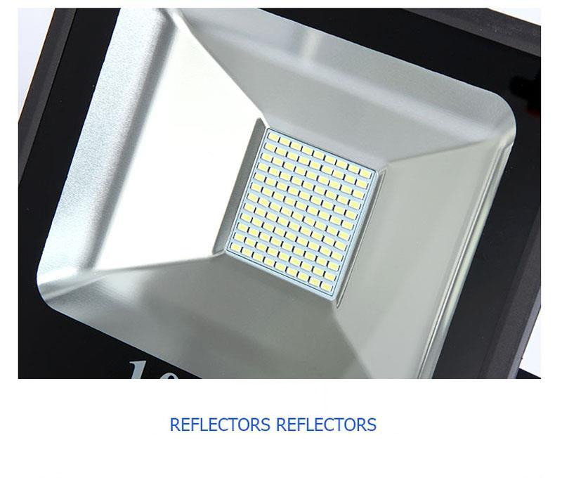 LED Spotlight DC12V 10W 20W 30W 50W 100W IP65 Projecteur Flood Light 12V 5730SMD 24V Street Wall Lamp Garden Square