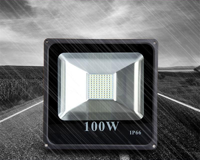 LED Spotlight DC12V 10W 20W 30W 50W 100W IP65 Projecteur Flood Light 12V 5730SMD 24V Street Wall Lamp Garden Square