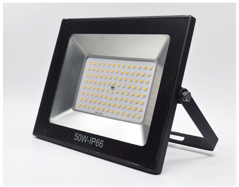 Ultrathin LED flood light 10W 30W 50W AC220V IP67 5630SMD Floodlight lamp Spotlight 100W Outdoor Wall Garden Landscape Lighting