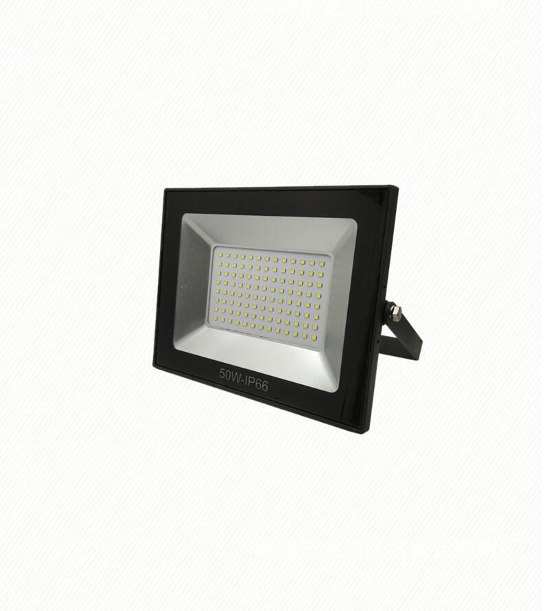 Ultrathin LED flood light 10W 30W 50W AC220V IP67 5630SMD Floodlight lamp Spotlight 100W Outdoor Wall Garden Landscape Lighting