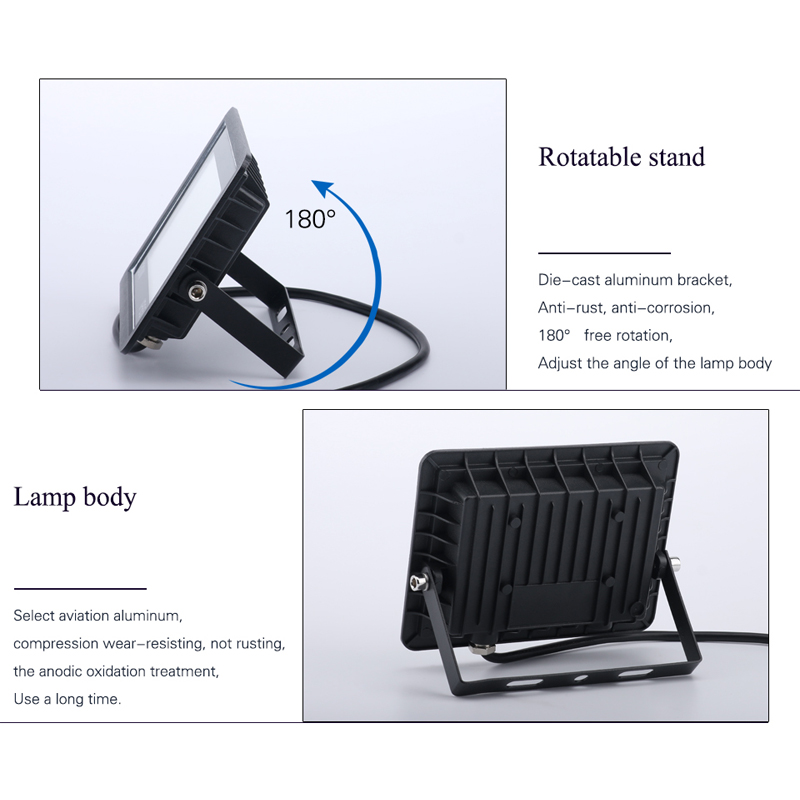 LED RGB Smart Floodlight Stage Lighting Spotlights Tuya Smart Home WIFI intellgent light Music Club Flash Holiday Lighting