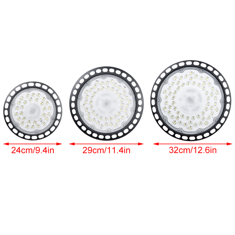 Ultraslim 200/300/500W UFO LED High Bay Lights Waterproof IP65 Commercial Industrial Lighting Warehouse Led High Bay Lamp