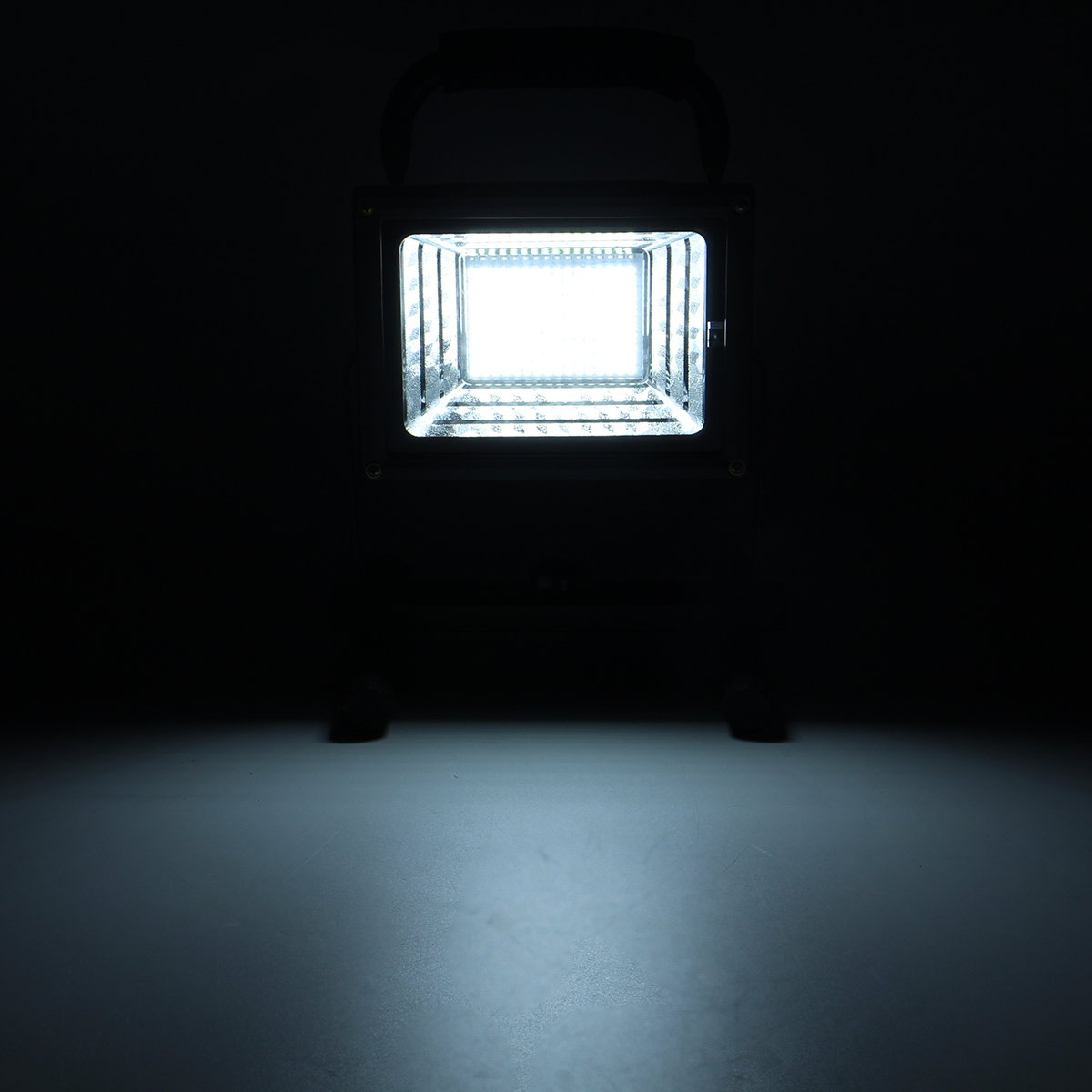 900W 256 LED Waterproof Floodlight Outdoor Reflector External Projector Spotlight Garden Lighting Rechargeable by 18650 Battery