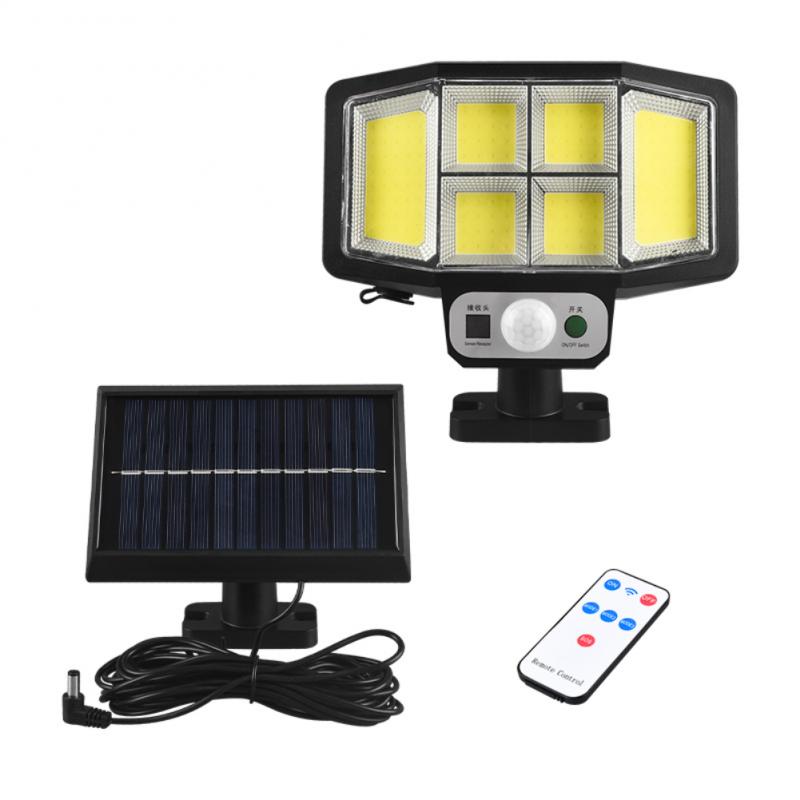 Solar Light Outdoor Motion Sensor Recharge Solar Wall Light Waterproof Emergency Led Light For Street Garden Porch Lamp