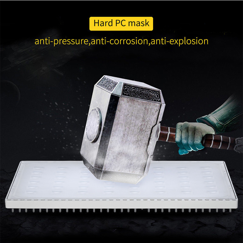 4PCS Ultra Thin LED Floodlight 300W IP65 Waterproof Flood Light Led Outdoor Lighting AC110V 220V 288 LED Spotlight 24000LM