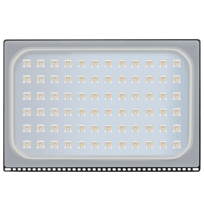 2PCS Ultra-thin LED Floodlight 500W 220V Waterproof LED Flood Lights Reflector Led Spotlight Outdoor Street Lighting IP65