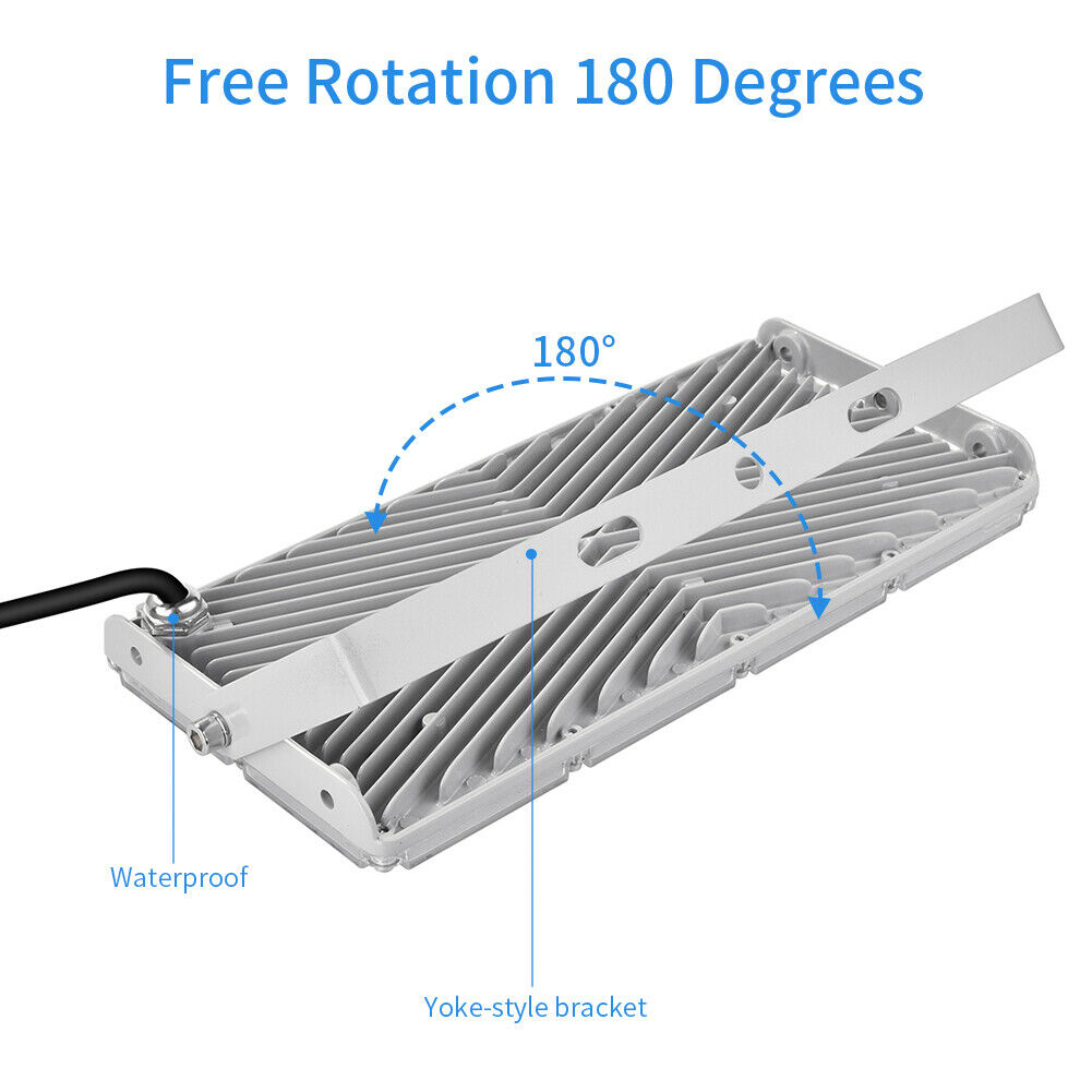 1Pcs Ultrathin LED Module Flood Light 100W 200W 300W IP65 110V/220V LED Spotlight Refletor Outdoor Lighting Garden Lamp