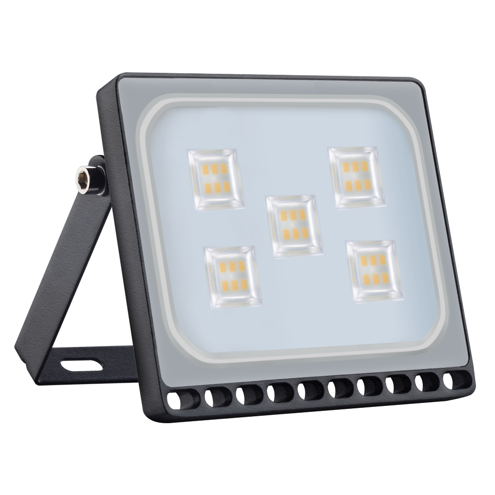 220V 10W/20W/30W/50W C6 Ultra-thin SMD 2835 Led Flood Light EU Plug Waterproof IP65 Outdoor Floodlight Spotlight Street Lamp