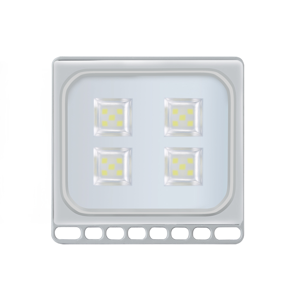 220V 10W/20W/30W/50W C6 Ultra-thin SMD 2835 Led Flood Light EU Plug Waterproof IP65 Outdoor Floodlight Spotlight Street Lamp