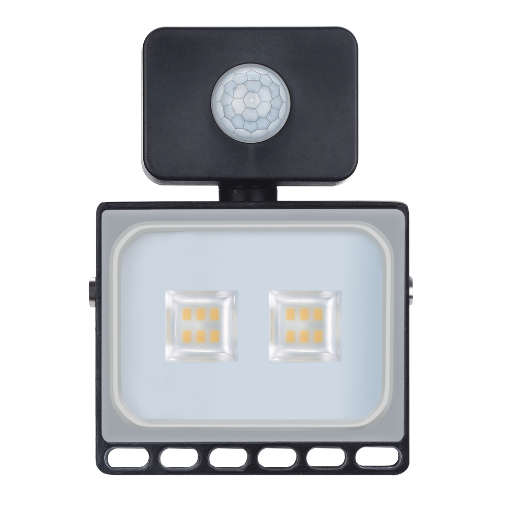 6PCS Ultrathin Sensor LED Floodlight 10W 20W 30W 50W 100W IP65 110V/220V LED Flood Light Spotlight Outdoor Street Light