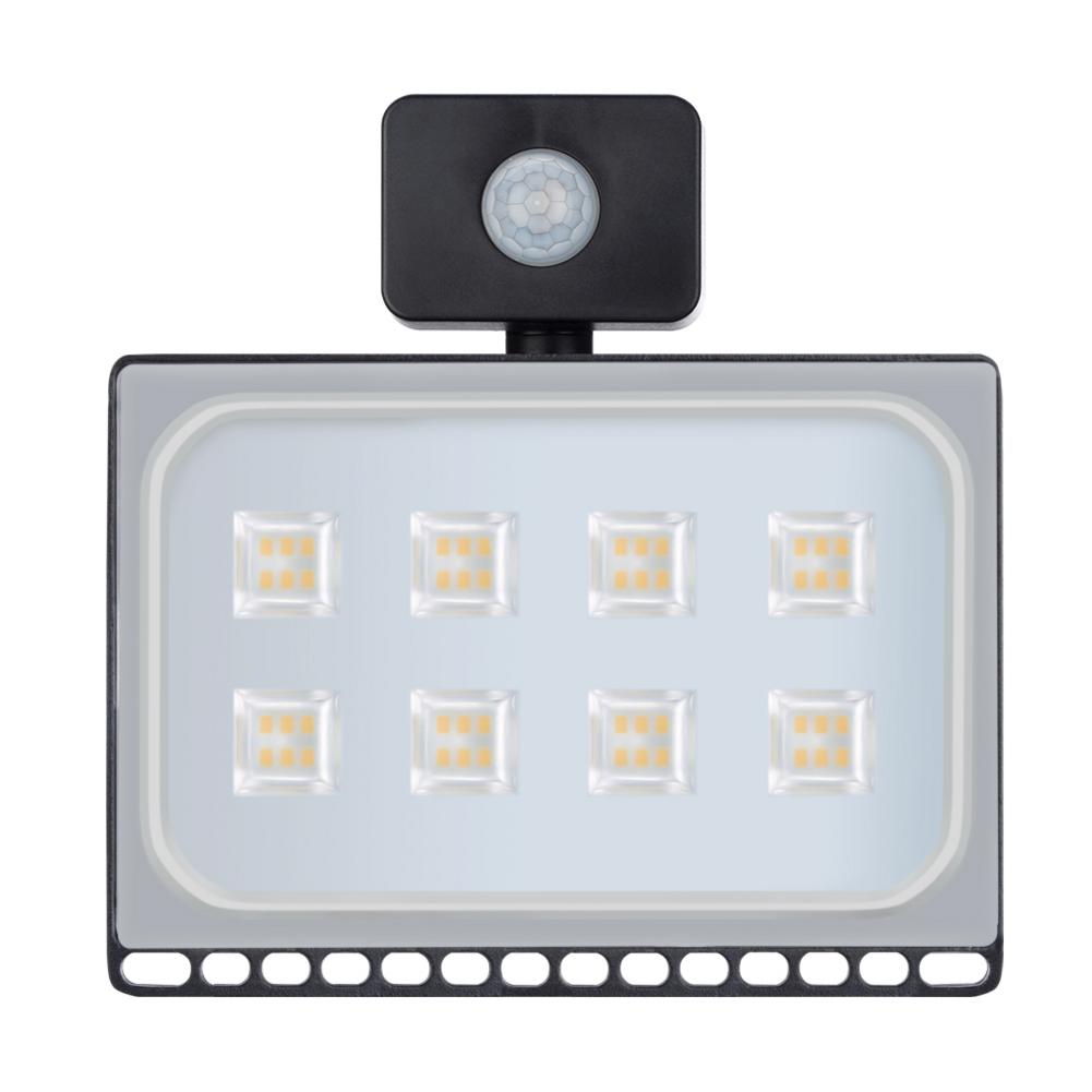 PIR Motion Sensor LED Flood Light 50W 100W Outdoor Floodlight 220V IP65 Waterproof Led Spotlight for Garden Wall Street Light