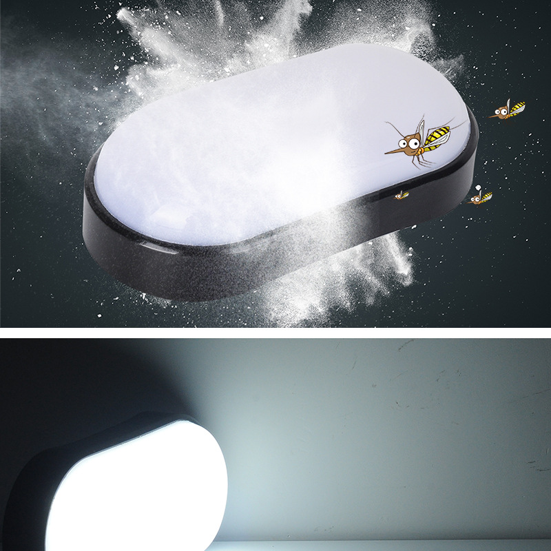 16W 20W Oval LED Moisture Proof Ceiling Lamp Waterproof Bathroom Outdoor Garden Yard Lamp Modern Surface mounted Wall Lamp Light