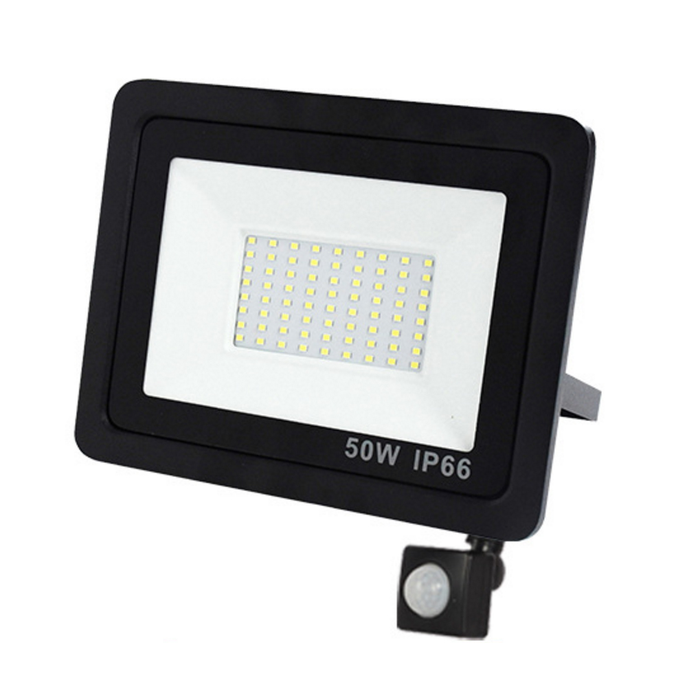 LED Spotlight 10W 20W 30W 50W PIR Motion Sensor High Brightness LED Flood light Outdoor Reflector Waterproof Garden Street Lamp