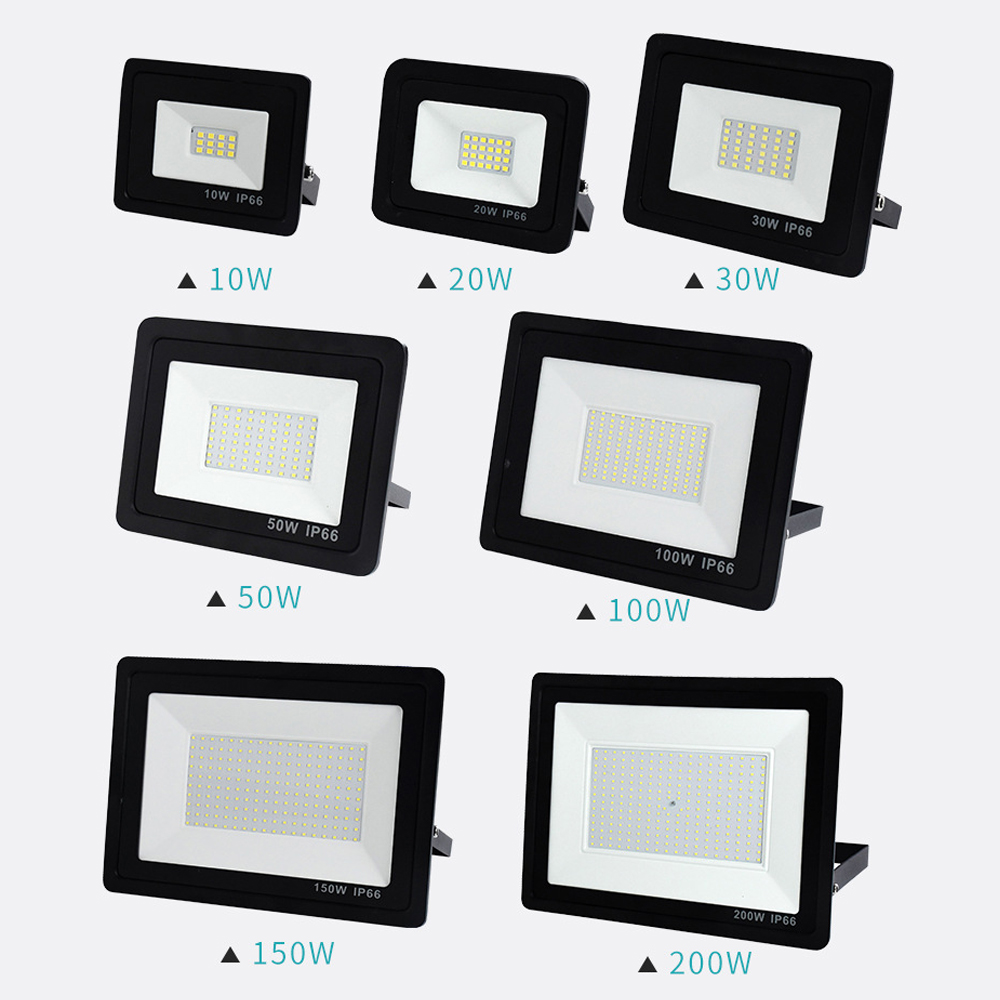 LED Flood Light 10W 20W 30W 50W PIR Motion Sensor Outdoor Waterproof Spot light Exterior Floodlight Garden Wall Street Light