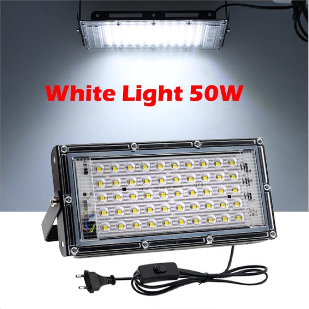 Led Flood Light IP65 Waterproof RGB Wall Lamp Spotlight 50W 100W 150W Garden Projector LED Light Outdoor Lighting Floodlight