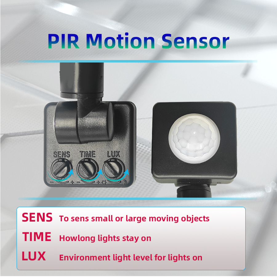 LED Flood Light 50W Motion Sensor Pir Floodlight Lamp Floodlights Outdoor IP66 Street Garden Spotlight Wall Lighting