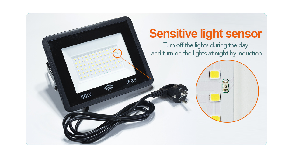 LED Floodlight 10W 20W 30W IP65 Outdoor Lamp Garden Park Hanging Exterior Spotlight 220V Warehouse Foco Wall Reflector Lighting