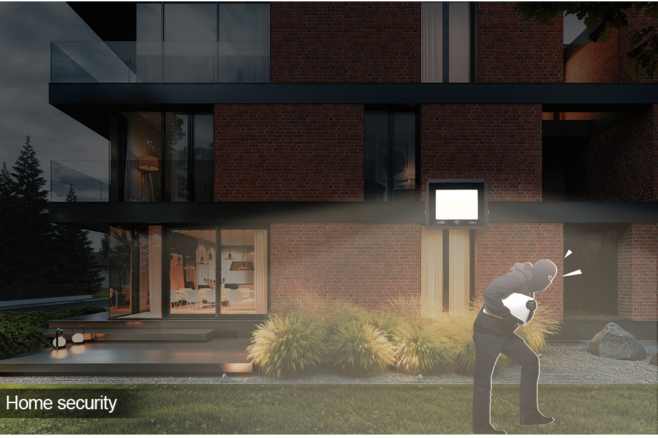 LED Floodlight 10W 20W 30W IP65 Outdoor Lamp Garden Park Hanging Exterior Spotlight 220V Warehouse Foco Wall Reflector Lighting
