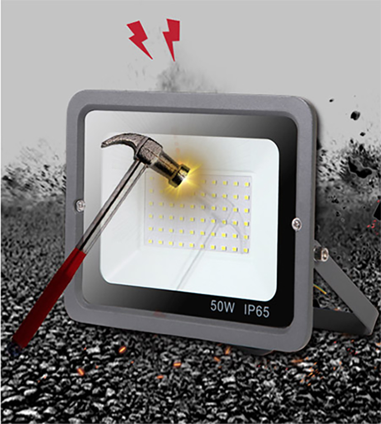 LED Flood Light IP65 Outdoor Waterproof Ultra-thin Spotlight 30W/50W/100W/200W/300W/500W For Garden Wall Street Light Courtyard