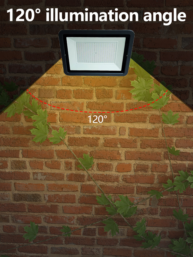 LED Flood Light IP65 Outdoor Waterproof Ultra-thin Spotlight 30W/50W/100W/200W/300W/500W For Garden Wall Street Light Courtyard