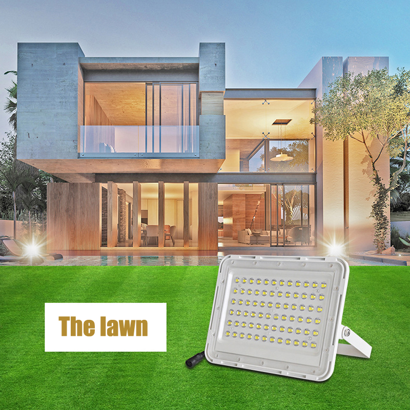 LED Street Spotlight Road Solar Floodlight Super Bright Doorway Garden Courtyard Wireless Outdoor Waterproof