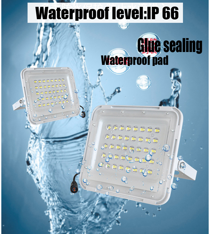 LED Street Spotlight Road Solar Floodlight Super Bright Doorway Garden Courtyard Wireless Outdoor Waterproof