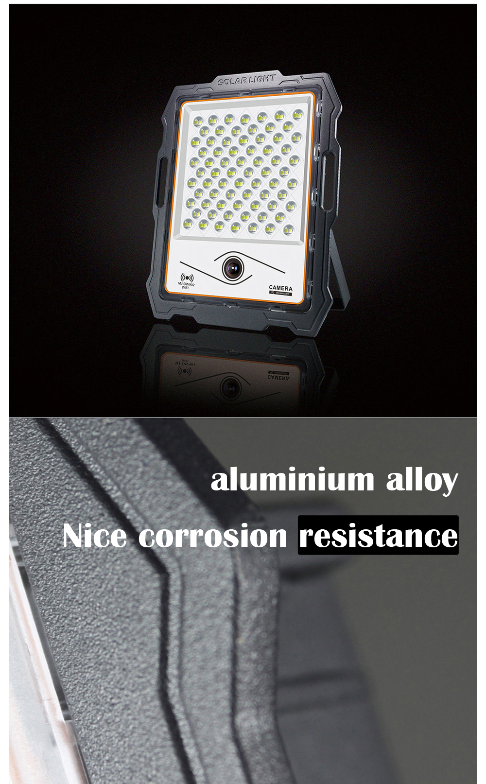 100-400W LED Camera Security Solar Light Home Monitor Lamp Induction Super Bright Big Battery 18 Hours Spotlight Outdoor