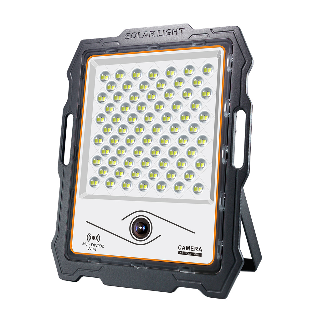 100-400W LED Camera Security Solar Light Home Monitor Lamp Induction Super Bright Big Battery 18 Hours Spotlight Outdoor
