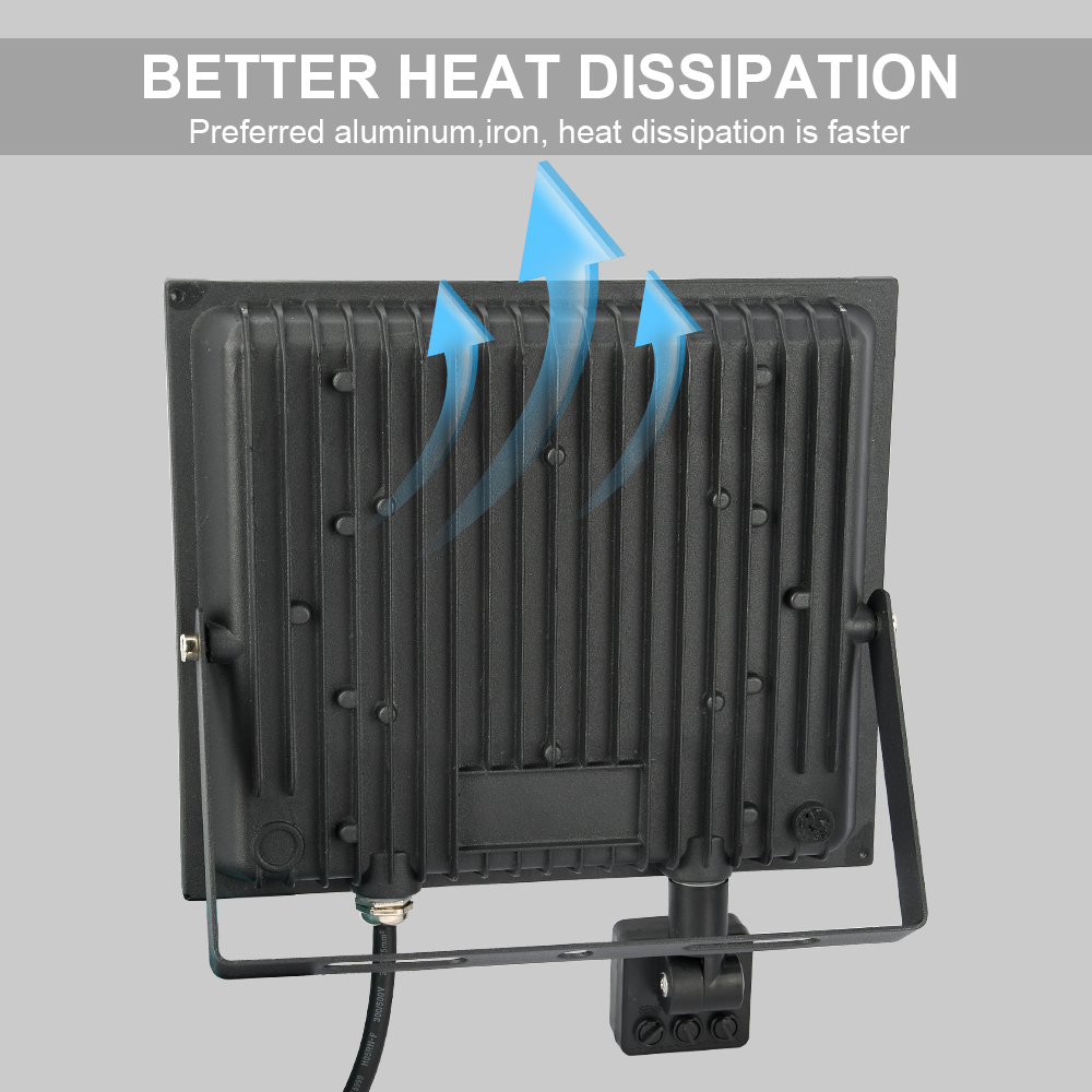 Led Floodlight Motion Sensor Reflector Lamp SpotLight 20 30 50 100W Led Spot light Outdoor AC220V IP66 Projector Light