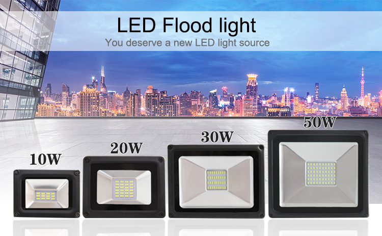 LED projection lamp waterproof outdoor 10W 20W 50W 30W floodlight projector lamp explosion-proof spotlight factory workshop lamp