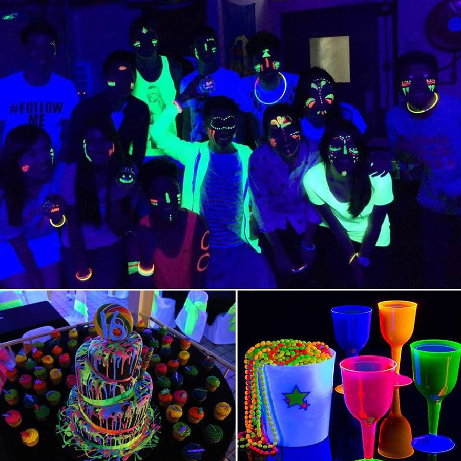 UV LED Floodlight 10W 20W 30W High Power Waterproof Ultra Violet Blacklight DJ Disco Stage Lamp for Christmas Halloween Party