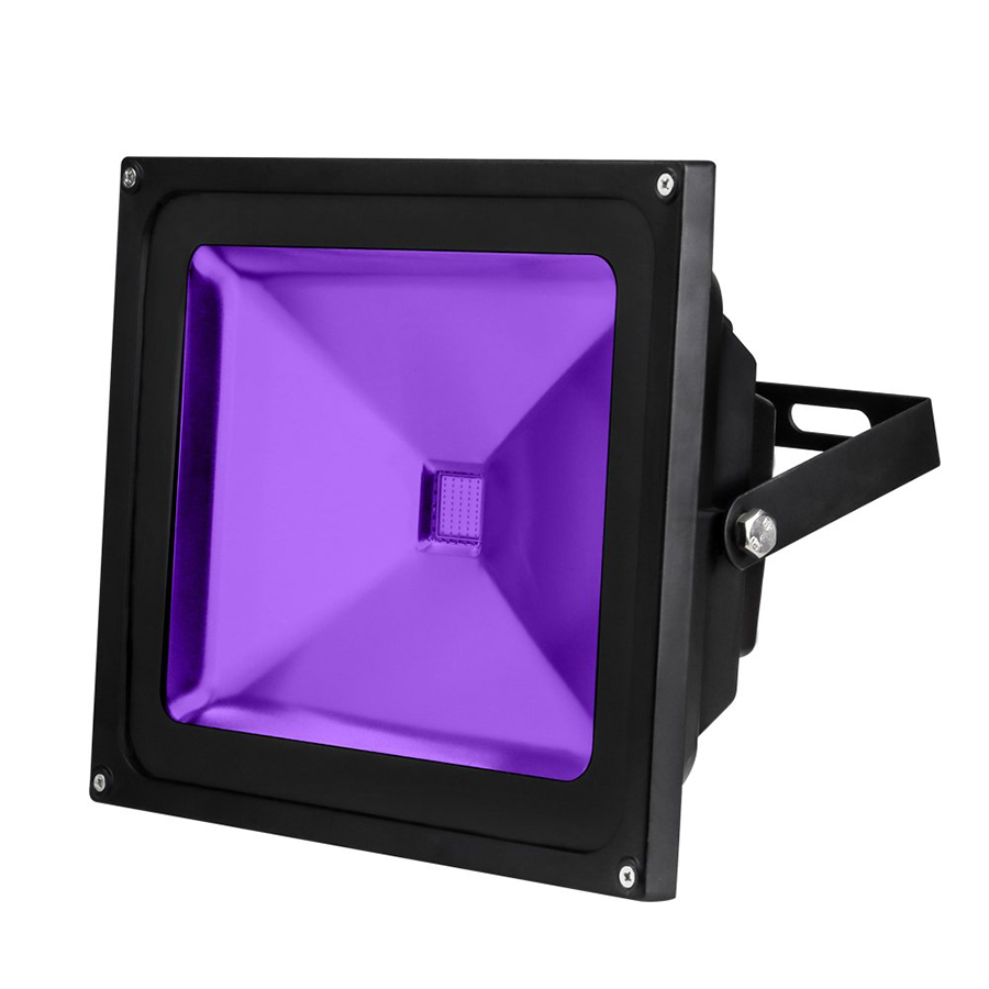 UV LED Floodlight 10W 20W 30W High Power Waterproof Ultra Violet Blacklight DJ Disco Stage Lamp for Christmas Halloween Party