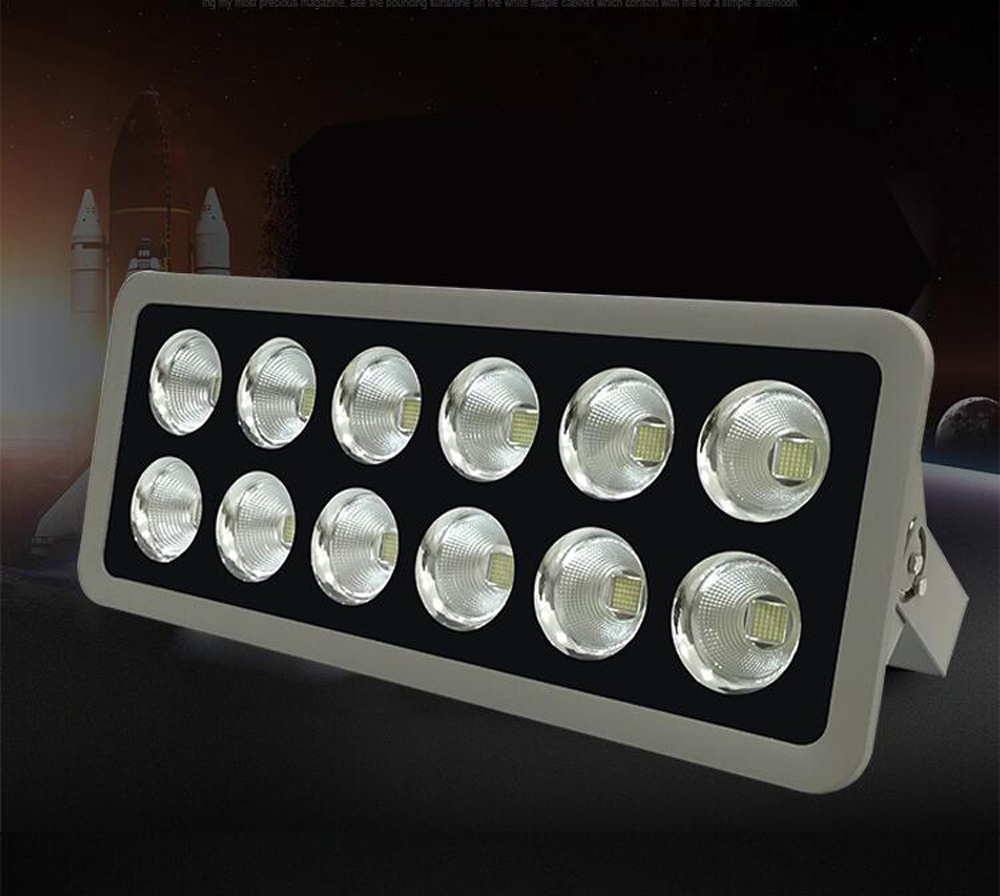 100W LED High Power 300W 400W Waterproof Outdoor Floodlight Billboard Stadium Lamp Super Bright Lighting Projection Light
