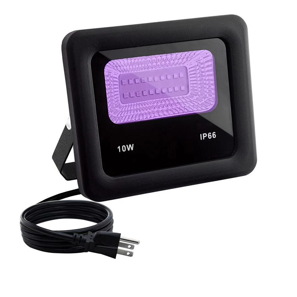 10W 20W 30W 50W UV Led Floodlight Ultra Violet LED Black Light Outdoor IP66 Waterproof Stage Light for Bar Halloween Dance Party