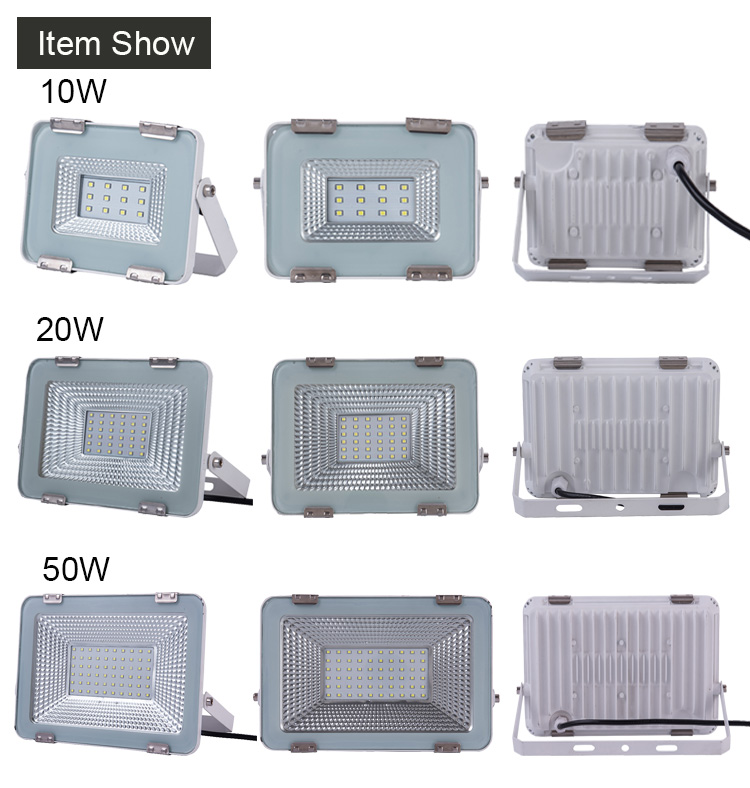 Popular LED 10W 20W 30W 50W Floodlight IP65 Waterproof 100W 150W LED flood lamp Refletor LED Outdoor Light spot flood light