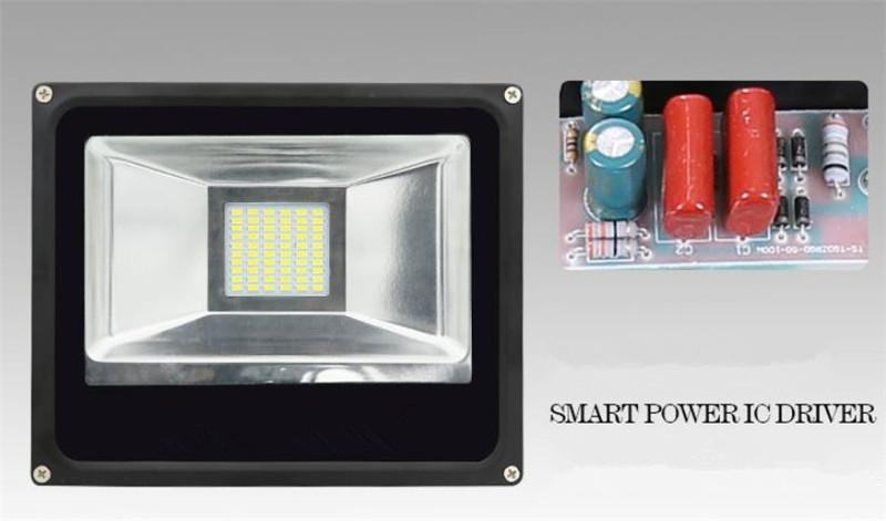 DC24V 20W 30W 50W DMX LED flood light lamp outdoor LED floodlight support DMX512 control Writable address code DMX512 floodlight
