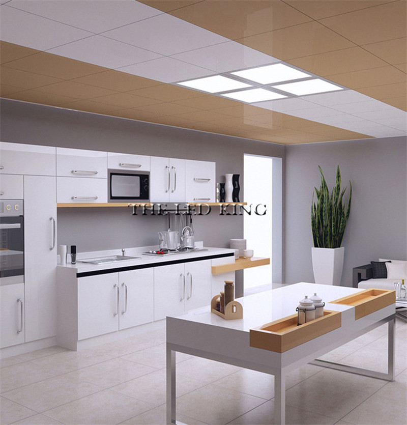 Ultra Thin Flat 80W LED Panel Light 600x600mm Square Lampada High Power Cold white Energy Savin Indoor Ceiling Lamp for Office