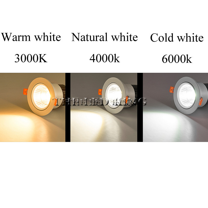 Special Black led spot Mini 5W 7W 9W COB LED Downlight Dimmable Recessed Lamp Light best for ceiling home office hotel 110V 220V