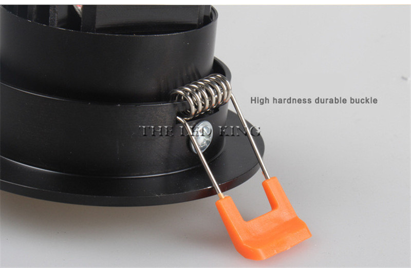 Special Black led spot Mini 5W 7W 9W COB LED Downlight Dimmable Recessed Lamp Light best for ceiling home office hotel 110V 220V