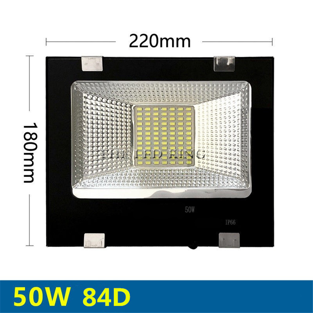 220V LED FloodLight 10W 30W 50W 100W Reflector LED Flood Light Waterproof IP65 Spotlight Wall Outdoor Lighting Warm Cold White