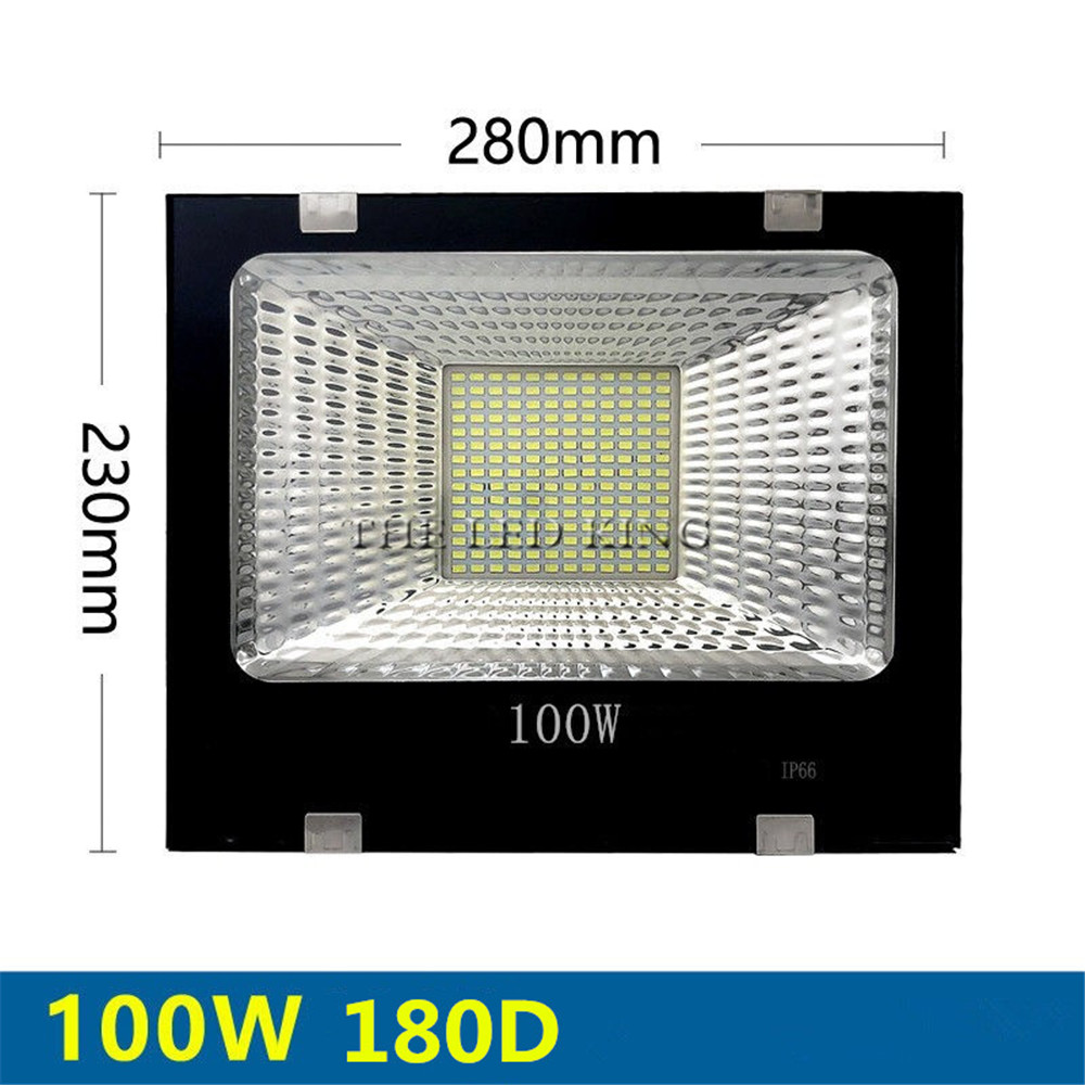 220V LED FloodLight 10W 30W 50W 100W Reflector LED Flood Light Waterproof IP65 Spotlight Wall Outdoor Lighting Warm Cold White