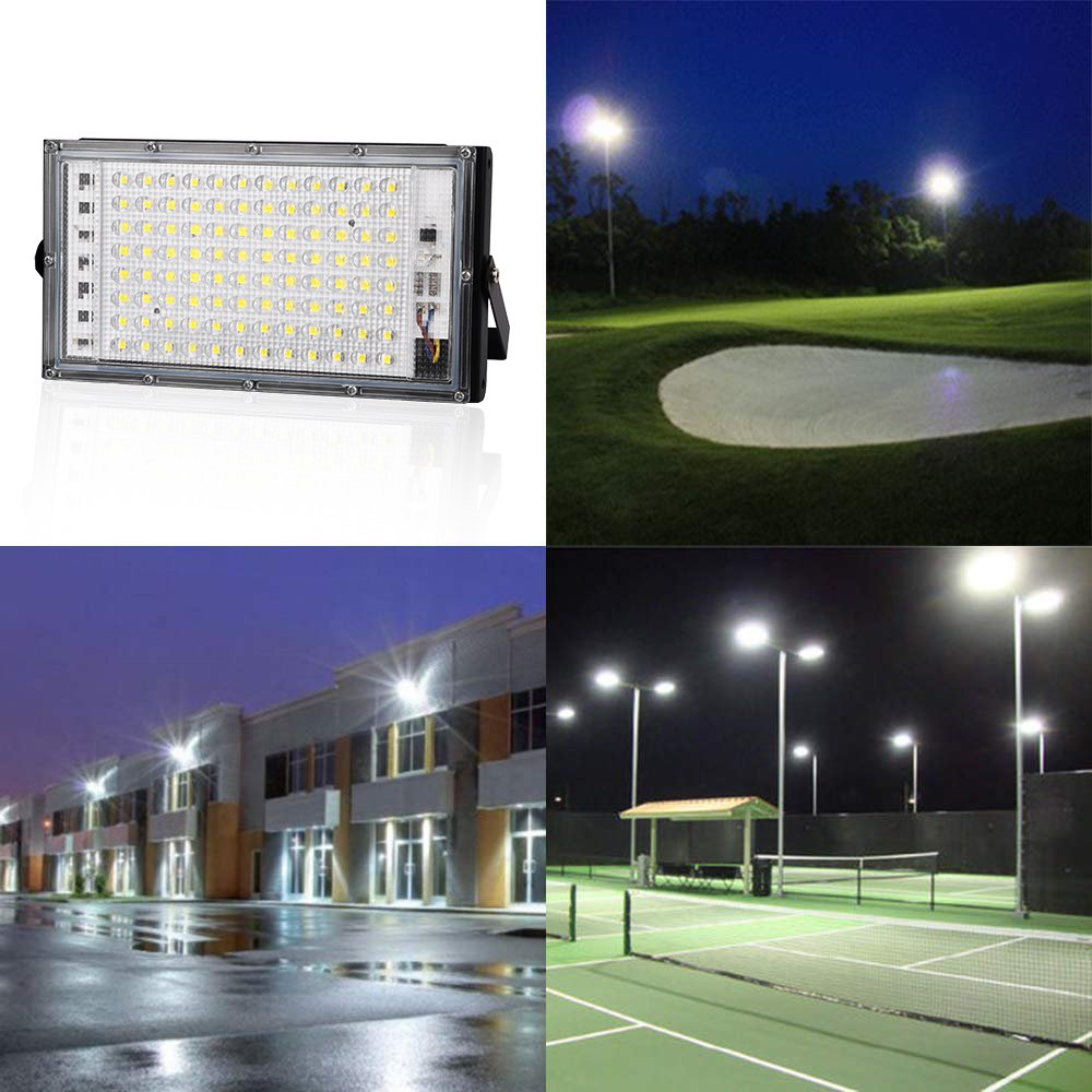100W Led Flood Light AC 220V 230V 110V Outdoor Floodlight Spotlight IP65 Waterproof LED Street Lamp Landscape Lighting