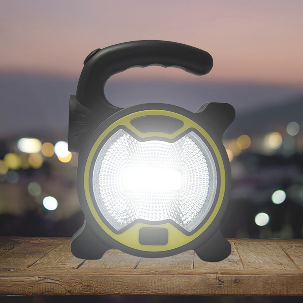 Portable LED Floodlight 10W COB LED Outdoor Garden Work Battery Powered Spot Lamp Tent Light Floodlight for Camping Light