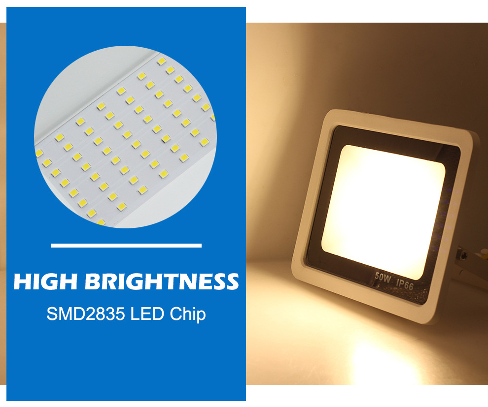 10W 20W 30W 50W 100W LED Floodlight 220V 240V Waterproof PIR Motion Sensor Floodlight Outdoor Wall Lamp Flood Light Spotlight