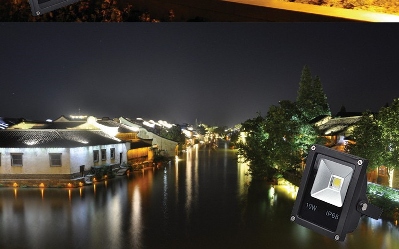 LED Flood Street Light High quality 10W 20W 30W 50W AC110V-220V 230V 240V Waterproof Outdoor Garden Landscape Lighting