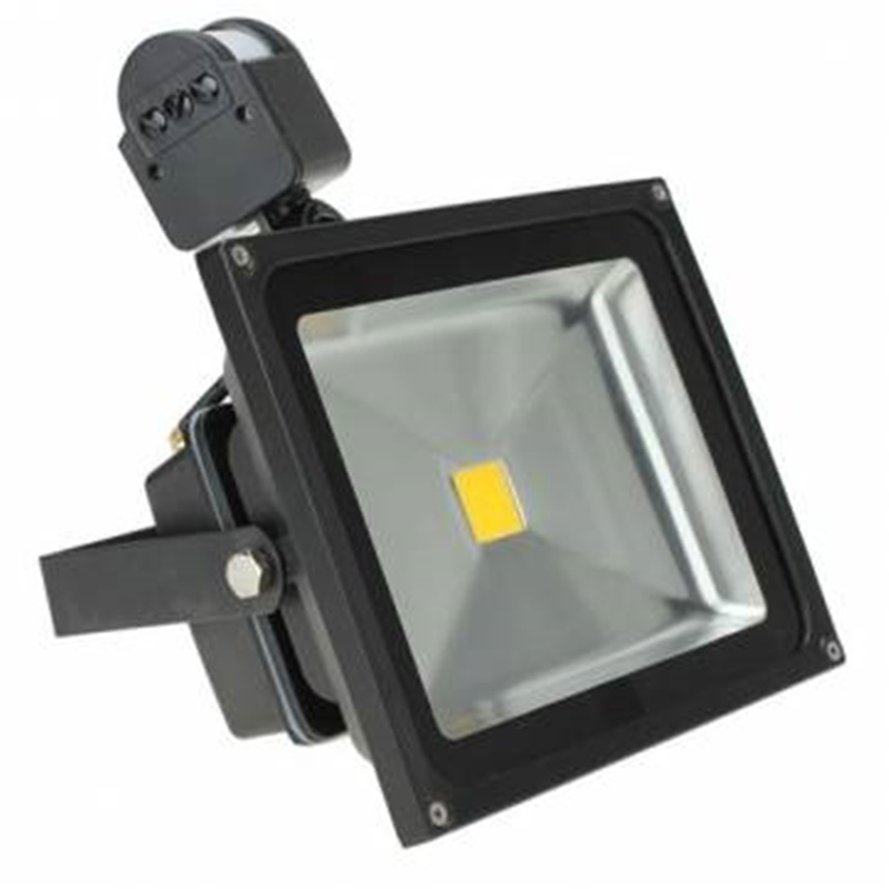 PIR Motion Sensor Detective LED Flood light 10W 20W 30W 50W Outdoor Garden Security Floodlight Spot Light Lamp White AC85-265V