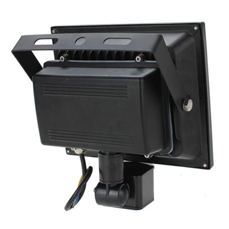 PIR Motion Sensor Detective LED Flood light 10W 20W 30W 50W Outdoor Garden Security Floodlight Spot Light Lamp White AC85-265V