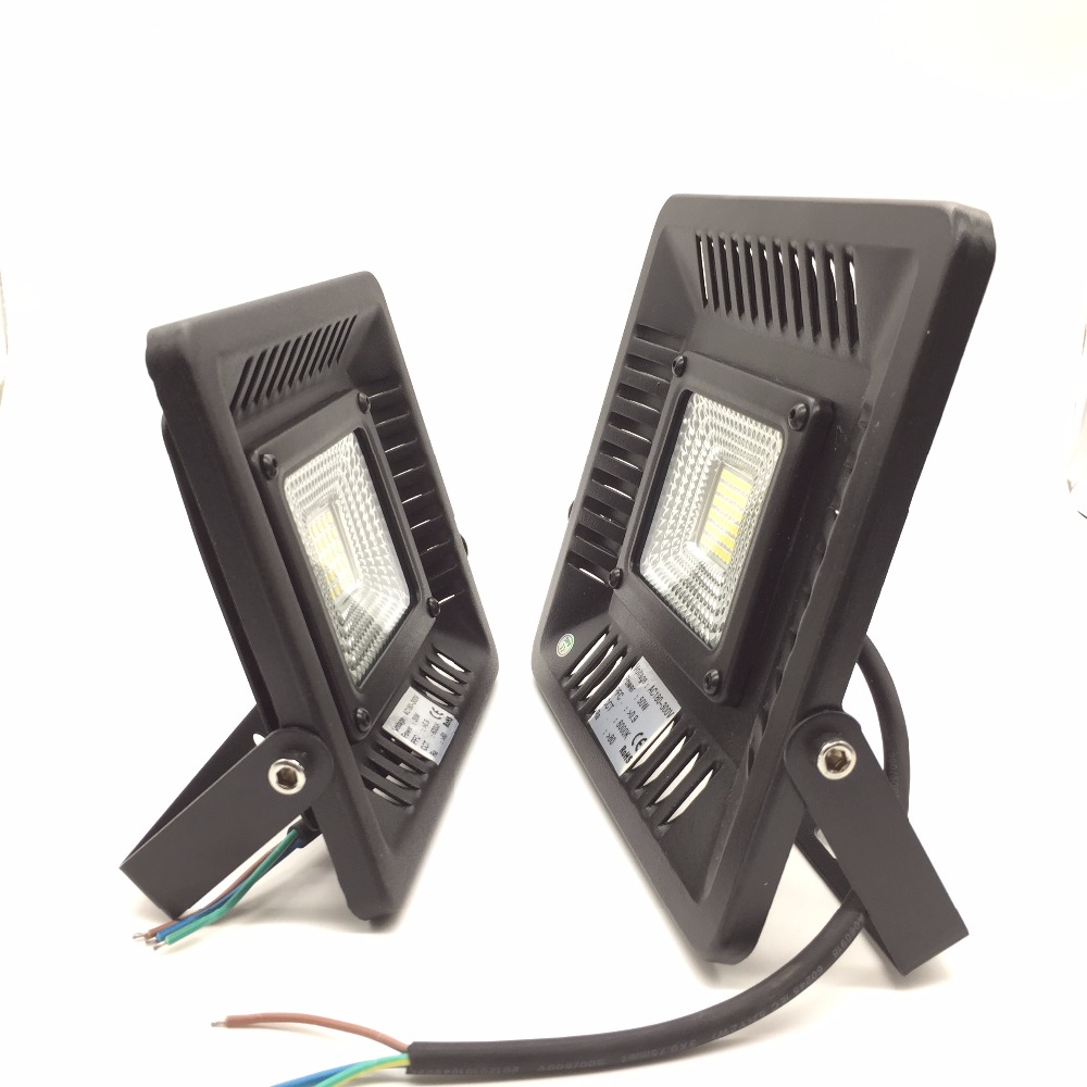 Ultra Thin 50W LED Flood Light Floodlight Waterproof Outdoor Lighting Lamp Garden Spot Light Refletor Warm/Cold White 220V